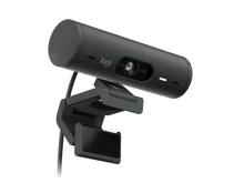 Load image into Gallery viewer, Logitech Brio 505 Webcam - Graphite, compatible with most video conferencing platforms and certified for use with Microsoft Teams, Google Meet, Zoom