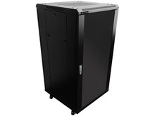 Load image into Gallery viewer, Linkbasic 22U 600mm Deep Server Cabinet, 2x Fans & 2x Shelves (included), Cold Rolled Steel & Powder Coated, Free Standing, 1166 x 600 x 600mm (H×W×D)