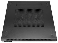 Load image into Gallery viewer, Linkbasic 15U 600 Deep Cabinet 2 Fans (Included), 2 Flat Shelves (Included), Supplied Flat Packed, Cold Rolled Steel; Powder Coated, 850 x 600 x 600mm