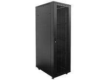 Load image into Gallery viewer, Linkbasic 42U 1M Deep Cabinet, 4 Fans 3 Shelves & Perforated Steel Doors, Cold Rolled Steel and Powder Coated, Free Standing, 2000×600×1000mm (H×W×D) - Let's Fibre Technologies