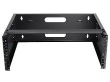 Load image into Gallery viewer, Linkbasic 4U Wall Mount Open Rack, Supplied Assembled, Material: Cold Rolled Steel, Powder Coated, Dimensions: 183 mm x 498 mm x 350 mm (H x W x D)