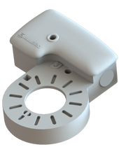 Load image into Gallery viewer, Camera Den 110 mm Junction Box Camera Mounting Accessory, IP66 (Water Proof) Rated, Works on all Mini Dome cameras and regular size Bullet cameras