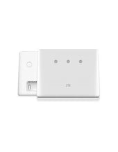 Load image into Gallery viewer, ZTE 4G CAT 4 LTE WiFi 4 Indoor Router, 802.11 b/g/n 2.4GHz up to 300Mbps, 1 x FE, WAN/LAN, 150 Mbps download, 50 Mbps upload | ZTE-LTE-MF293N