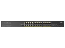 Load image into Gallery viewer, Cudy 24 Port Gigabit PoE 290W 2SFP Combo Switch, with 24x 802.3af/at PoE ports, 2xSFP Uplink ports, offers 290W PoE budget, VLAN, Extender | GS1028PS2