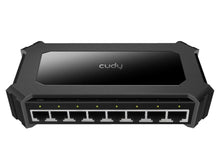 Load image into Gallery viewer, Cudy 8 Port Gigabit Desktop Switch, 8x Gigabit Ethernet Ports and supports non-blocking switching architecture and MAC address auto-learning | GS108D