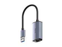 Load image into Gallery viewer, Cudy USB-A to Gigabit Ethernet Adapter, plug and play, portable USB-A 3.0 to Gigabit RJ45 adapter, Auto Negotiation 10/100/1000Mbps | UE10A
