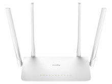 Load image into Gallery viewer, Cudy Dual Band AC 1200Mbps 5dBi Gigabit Mesh Router, 802.11ac WiFi 5 wireless router, featuring 5x 10/100/1000 GbE ports, 12V 1A Power Supply | WR1300
