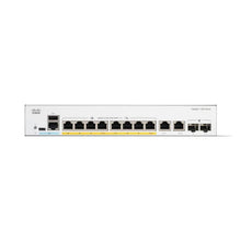 Load image into Gallery viewer, Cisco Catalyst 1300-8FP-2G Enterprise Managed Switch, 8 Port GE, Full PoE, 2x1GE Combo, Limited Lifetime Protection (C1300-8FP-2G)