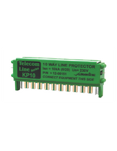 Load image into Gallery viewer, Clearline 10-Way Analogue Signal Line Protector, Protector KP10 Rev.1, Protects Signal Lines from Surges and Spikes, Power & Surge, Surge Protection