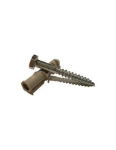 Load image into Gallery viewer, Coach Screws with Wall Plugs - Perfect for Mounting and Securing Heavy Objects to Walls & wooden surfaces, Antennas & Masts, Brackets & Utilities
