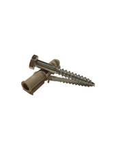 Load image into Gallery viewer, Coach Screws with Wall Plugs - Perfect for Mounting and Securing Heavy Objects to Walls & wooden surfaces, Antennas & Masts, Brackets & Utilities