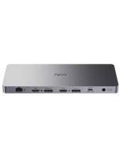 Load image into Gallery viewer, Cudy 13-in-1 10Gbps USB-C Dual 4K Docking Station 150W PSU, One 5K(5120x2880p60) or Two 4K(4096x2160p60) Video output, 2x Display 1.2a Port | CS700