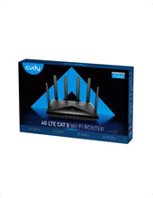 Load image into Gallery viewer, Cudy 4G Dual Band 1200Mbps WiFi 5 LTE6 4G Router, 4G CAT 6 with Max 300Mbps DL, Dual-Band WiFi 5, 867Mbps + 300 Mbps WiFi, 4× Gigabit Ethernet | LT700