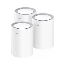 Load image into Gallery viewer, Cudy Dual Band Wi-Fi 7 Multi-Gigabit Mesh 3-Pack, 2882Mbps at 5GHz + 688Mbps at 2.4GHz, 3 x 10/100/1000Mbps Ports, Internal antennas | M3600