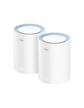 Load image into Gallery viewer, Cudy Dual Band 1200Mbps WiFi 5 Fast Ethernet Mesh 2 Pack, Dual-Band WiFi 5, 867 Mbps + 300 Mbps WiFi, 2× Fast Ethernet Ports, MU-MIMO | M1200 (2-Pack)