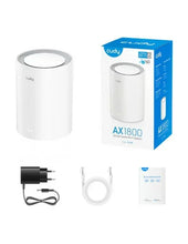 Load image into Gallery viewer, Cudy Dual Band 1800Mbps WiFi 6 Gigabit Mesh Router, Dual-Band Wi-Fi 6, 1201 Mbps + 574 Mbps Wi-Fi, 2× Gigabit Ethernet Ports | M1800 (1-Pack)