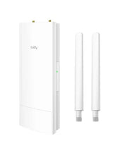 Load image into Gallery viewer, Cudy Dual Band 3000Mbps WiFi 6 Gigabit Outdoor Access Point, Dual-Band Wi-Fi 6, 1× Shielded GbE (PoE In), 200 Connected Devices | AP3000 Outdoor