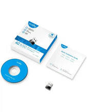 Load image into Gallery viewer, Cudy Dual-Band WiFi 5 nano USB adapter, Dual-Band WiFi 5, 433Mbps + 200Mbps WiFi, 433Mbps on 5GHz, 200Mbps on 2.4GHz, Win 7+/MmacOS10.x/Linux | WU650