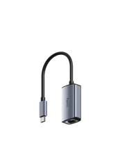 Load image into Gallery viewer, Cudy USB-C to Ethernet Adapter, Portable USB-C to Gigabit Ethernet Adapter, Compatible with Laptop, MacBook, PC with Windows, XP, Mac/Linux | UE10C