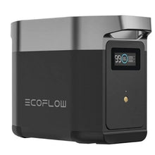 Load image into Gallery viewer, Ecoflow Delta 2 Extended Battery - 1024Wh LFP, Expandable capacity 1-3kWh, Huge AC output 1800W AC, 7x Faster AC charging, Built to last 6x longer