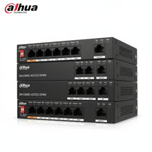 Load image into Gallery viewer, Dahua POE Switch 4/8/16/24 Ports 1/2 Uplink RJ45 Ethernet 100/1000Mbps Switch For IP Camera DH-S3000C-4GT2GT-DPWR