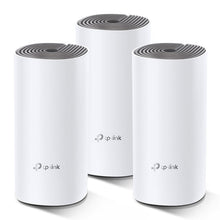 Load image into Gallery viewer, TP-Link Whole Home Mesh Wi-Fi System AC1200 Dual-Band Wi-Fi (Triple Pack); 5GHz: 867Mbps/2.4GHz: 300Mbps, 2× 10/100Mbps ports, 2x Antennas - DECO E4-3