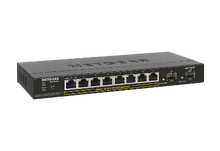 Load image into Gallery viewer, Netgear GS310TP 8-Port Gigabit Ethernet PoE+ Smart Switch with 2 Dedicated SFP Ports (55W), PoE,SNMP, 10 Interfaces, Dynamic VLAN
