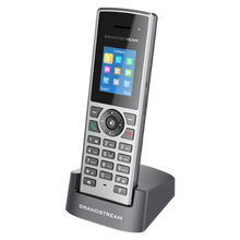 Load image into Gallery viewer, Grandstream GS-DP722 VoIP DECT Cordless Handset (ONLY) with Charging Base, Compatible with DP750 + DP752 Dect Base Stations, 10 SIP accounts, 20-Hours