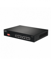 Load image into Gallery viewer, Edimax 8 Port Gb PoE+ Unmanaged Switch, Desktop / Rackmount, 10/100/1000Mbps Ports, VLAN and QoS, 150Watt PoE Budget, ED-GS1008Pv2