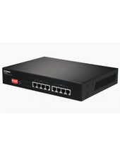 Load image into Gallery viewer, Edimax 8 Port PoE Switch, Desktop/Rackmount Unmanaged Switch, 10/100, 150Watt Total Output, VLAN and QoS Supported Ports, ED-ES1008Pv2