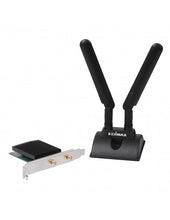 Load image into Gallery viewer, Edimax Wi-Fi 6 AX3000 Bluetooth 5.0 PCIe Adapter, 2.4GHz and 5GHz for Interference-free Performance, 802.11ax, 3Gbps Wi-Fi Speed, OFDMA, MU-MIMO