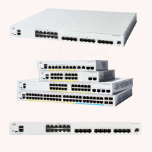 Load image into Gallery viewer, Catalyst 1200 8Port PoE+ 2x1G SFP Switch, 8x 10/100/1000 PoE+, 67W, 2x Gigabit copper/SFP combo ports, Rack-mountable, C1200-8P-E-2G
