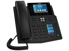 Load image into Gallery viewer, Fanvil 16SIP Gigabit Bluetooth PoE VoIP Phone, features dual GbE ports, 802.3af/at PoE, built-in BT headset support, HD Audio, 3.5" colour LCD | X5U