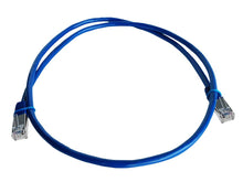 Load image into Gallery viewer, Linkbasic FLY-1S 1 Meter FTP Cat5e Flylead Blue, category 5e, indoor shielded flylead, 4x Pairs FTP – Stranded Bare Copper, with PVC Outer Jacket