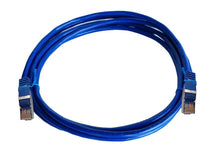Load image into Gallery viewer, Linkbasic Fly-3S 3 Meter FTP Cat5e Flylead Blue, Indoor shielded Category 5e Flylead, 4 Pairs FTP Stranded Bare Copper, with PVC Outer Jacket