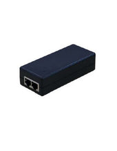 Load image into Gallery viewer, Gigabit Power over Ethernet (PoE) Injector. 24V, 1.25A, Passive, 30 watt, Supports 24V PoE powered Cameras, Wireless APs, and IP Phones, Plug and play