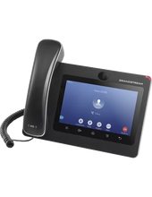 Load image into Gallery viewer, Grandstream 16-Line Enterprise Video Phone, 16 SIP accounts, 16 lines, 2x GbE PoE, Wi-Fi,(7.0") touch screen color LCD, 1 MP camera, Android 7