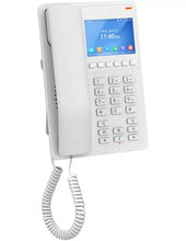 Load image into Gallery viewer, Grandstream 2 Line 3.5'' Color LCD WiFi 6 Hotel Phone White, 6 programmable keys, 10 speed dial keys, 3-way voice conferencing, Opus | GHP630W