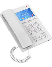 Load image into Gallery viewer, Grandstream 2 Line 3.5'' Color LCD WiFi 6 Hotel Phone White, 6 programmable keys, 10 speed dial keys, 3-way voice conferencing, Opus | GHP630W