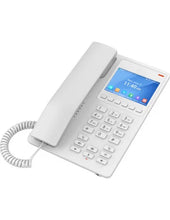 Load image into Gallery viewer, Grandstream 2 Line 3.5'' Color LCD WiFi 6 Hotel Phone White, 6 programmable keys, 10 speed dial keys, 3-way voice conferencing, Opus | GHP630W