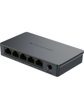 Load image into Gallery viewer, Grandstream Enterprise 5 port Unmanaged Gigabit Ethernet Switch, 5x Gigabit Ethernet Ports, plastic case, 5V/0.6A PSU Power Supply, GS-GWN7700