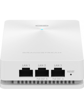 Load image into Gallery viewer, Grandstream Enterprise InWall WiFi 6 Access Point, 1×GbE PoE, 2×GbE, 100m coverage, 256 clients, Embedded Controller.GWN.Cloud, 1.80Gbps 2x2:2 2.4G/5G