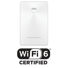 Load image into Gallery viewer, Grandstream Enterprise WiFi 6 In-Wall Indoor Access Point, 3Gbps, 2x2:2 2.4G/5G, 1xGbE PoE, 2xGbE, 100m coverage, 256 clients, Controller | GWN7661E