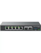 Load image into Gallery viewer, Grandstream Unified Communications IP-PBX and Networking System, VPN Router, NGFW, Switch and IP PBX. 2x SFP, 5x GbE WAN/LAN, 4x PoE-Out | GCC6010