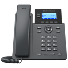 Load image into Gallery viewer, Grandstream GS-GRP2602G 2-Line Desk VoIP Phone, with 2x Gigabit Ethernet ports, Supports POE and 4 SIP accounts, Supports 5-way audio conferencing