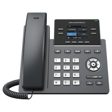 Load image into Gallery viewer, Grandstream 2-Line Carrier Desk Phone 2x Gigabit Ethernet ports, Supports PoE, GRP2612, 2.4" color LCD, 100Mbps, PSU Incl, Telephony, VoIP Phones, SIP