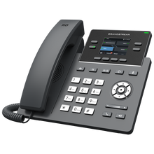 Load image into Gallery viewer, Grandstream 2-Line Carrier Desk Phone 2x Gigabit Ethernet ports, Supports PoE, GRP2612, 2.4" color LCD, 100Mbps, PSU Incl, Telephony, VoIP Phones, SIP