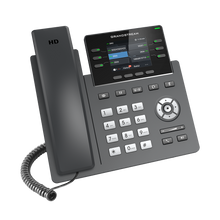 Load image into Gallery viewer, Grandstream GS-GRP2613 3-Line Carrier Desk VoIP Phone with PoE Support, 2.8-inch colour LCD, HD audio, up to 3 SIP accounts, Dual switched autosensing