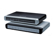 Load image into Gallery viewer, Grandstream GS-GXW-4108 8-port FXO VoIP gateway PBX, with 2x 10/100Mbps network ports, PSTN Failover on power failure, Advanced security protection