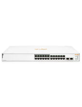 Load image into Gallery viewer, HPE Networking Instant On 1830 24 port Gb 12 port POE Switch, 195W, Smart managed Layer 2 Switch, 24x Gigabit ports, 2x Gigabit SFP ports, Half PoE